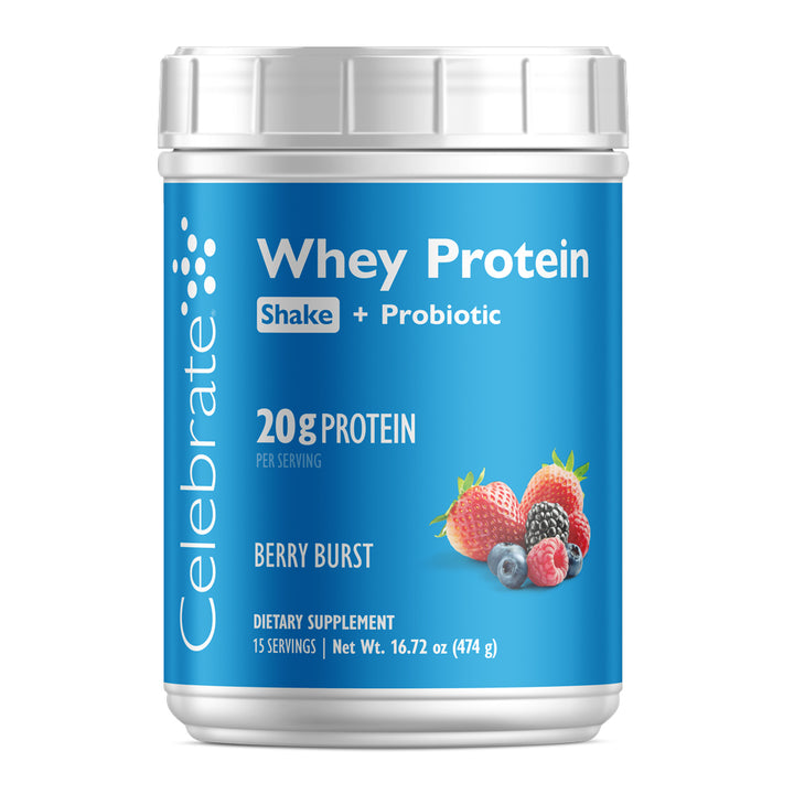 Celebrate® Whey Protein Shake + Probiotic