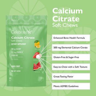 Mixed Fruit calcium citrate soft chew product information