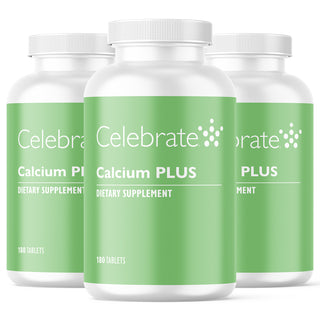 Celebrate Vitamins Calcium PLUS Calcium Citrate Tablets, 3 bottles