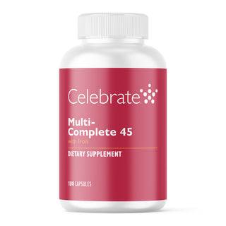 Celebrate Vitamins Multi-Complete 45 with Iron 180-count Capsule