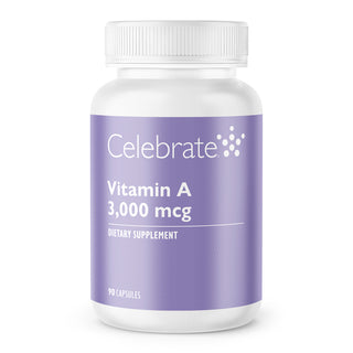 Photo of Celebrate Vitamins Vitamin A 3000 mcg Bottle