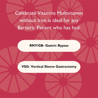 Surgery Types for Celebrate Vitamins Bariatric Multivitamin 90 capsules