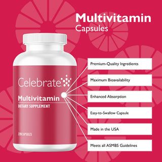 Features of Celebrate Vitamins Bariatric Multivitamin 270 capsules