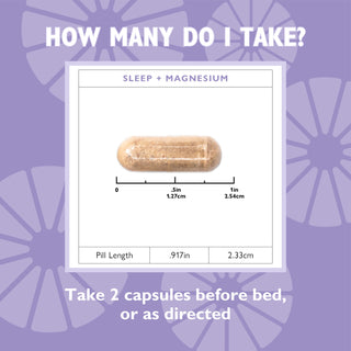 How To Take Celebrate Vitamins Sleep plus Magnesium