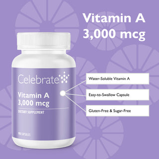 Features of Celebrate Vitamins Vitamin A 