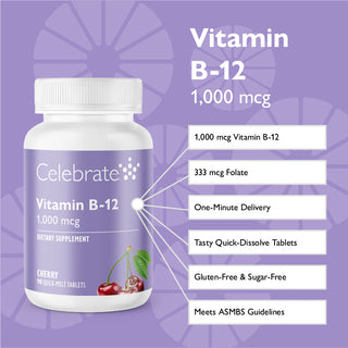 Product info B-12 cherry quick-melt tablets