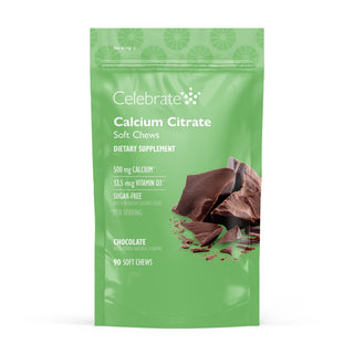 Celebrate Calcium Citrate Soft Chews, chocolate