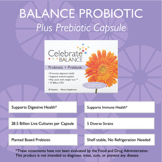 Balance probiotic facts