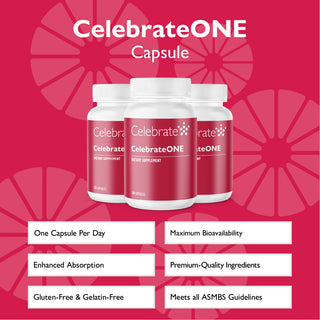 Benefits of Celebrate Vitamins CelebrateOne Once Daily Bariatric Multivitamin Capsules