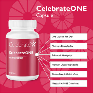 Benefits of Celebrate Vitamins CelebrateOne Once Daily Bariatric Multivitamin Capsules