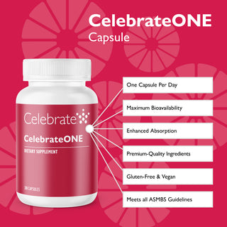 Celebrate Vitamins CelebrateOne Once Daily Bariatric Multivitamin Capsules, 30 count