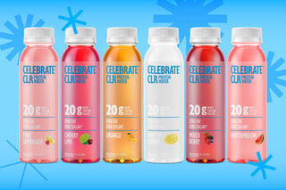Image of Celebrate CLR bottles all flavors