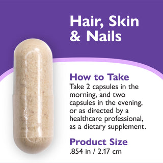 Hair, Skin & Nails Vitamin Capsules