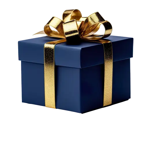 Present with bow on top