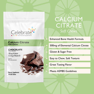 Chocolate calcium citrate soft chew product information 