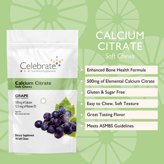 grape calcium citrate soft chew product information  