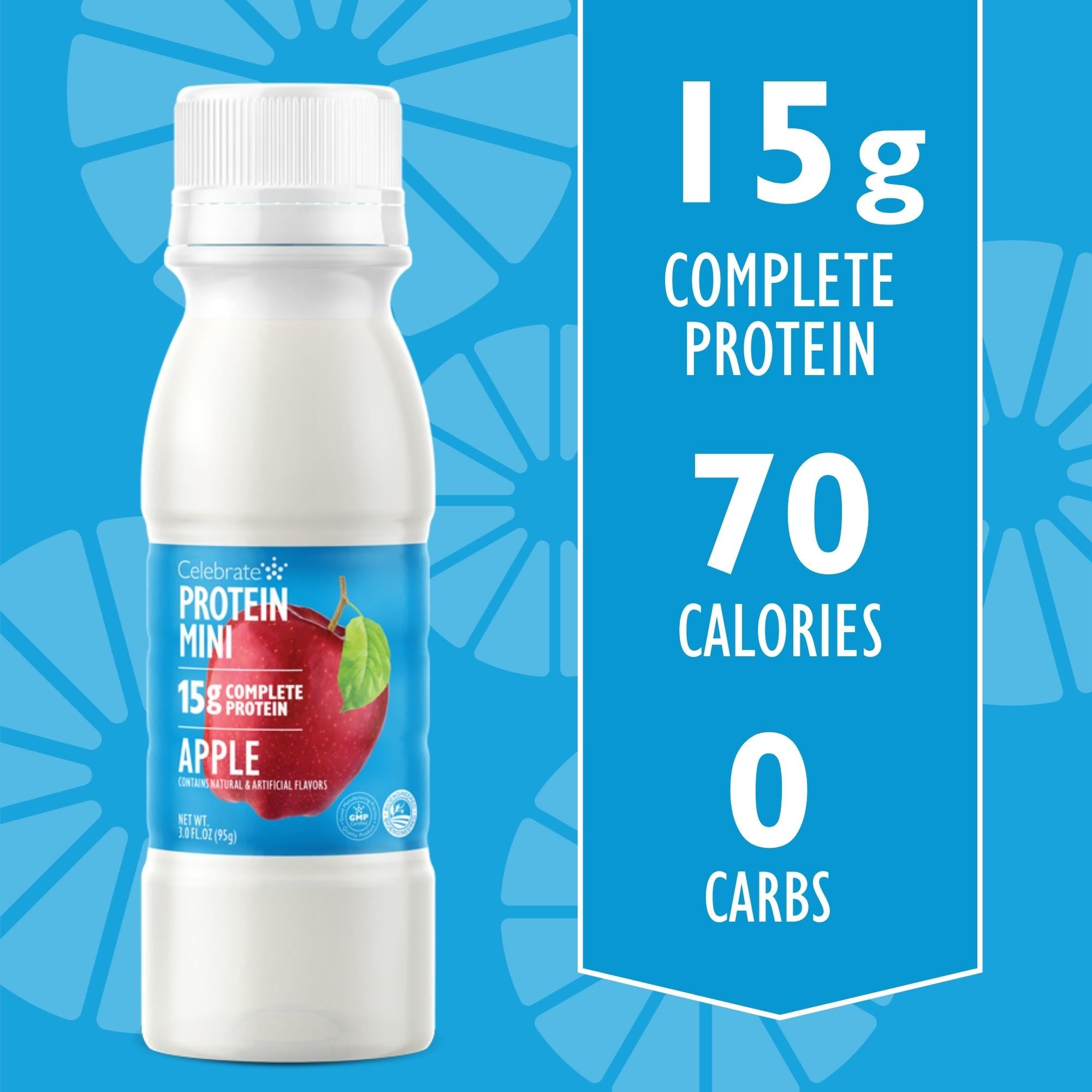 Protein Shots Protein Mini 15G Complete Protein Drink Celebrate