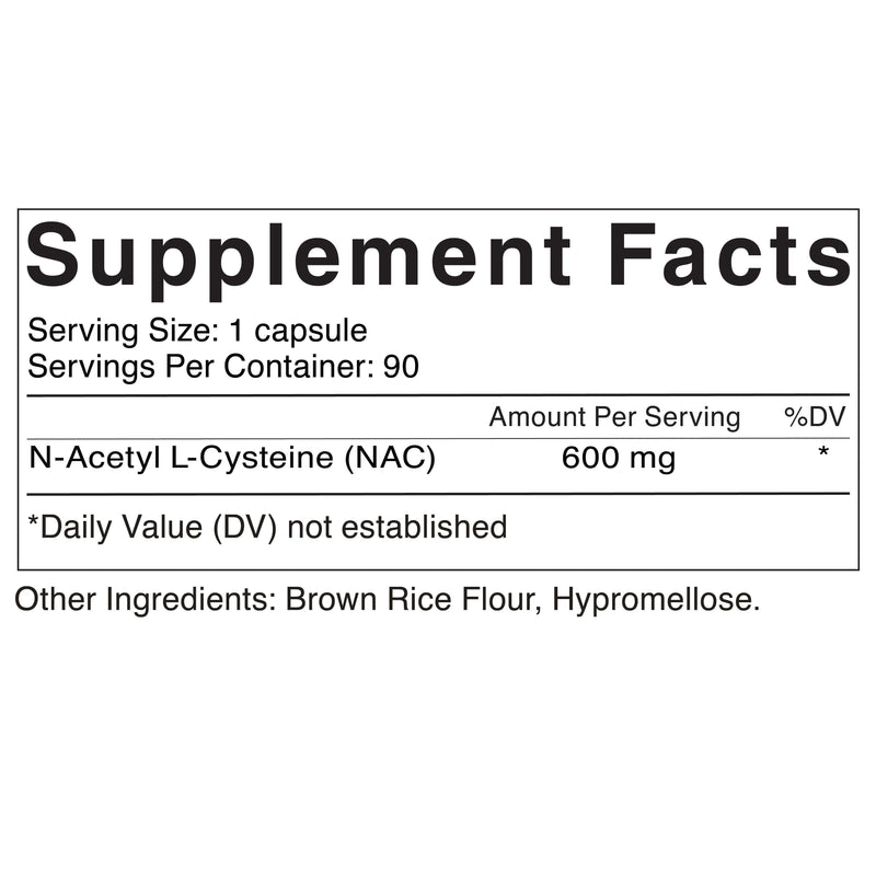 NAcetyl Cysteine (NAC) is a potent antioxidant that helps eliminate