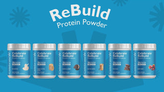 Video Describing Celebrate Vitamins Rebuild Protein plus probiotic shakes