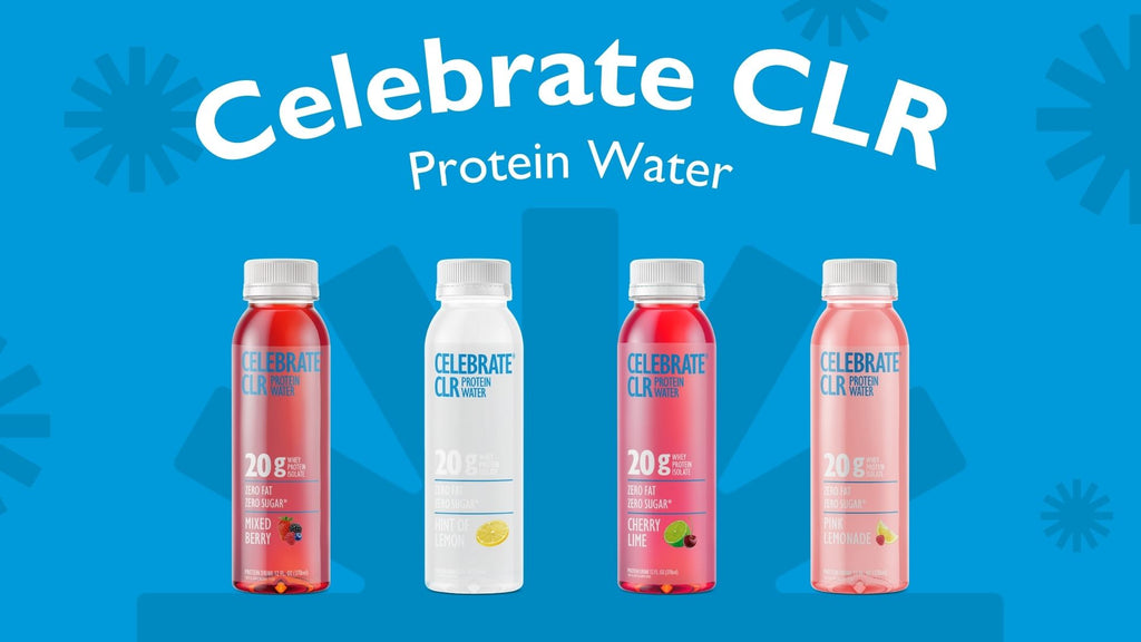 A video describing Celebrate CLR Protein Water product line