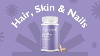 A video describing Celebrate Vitamins Hair, Skin, and Nails Capsules