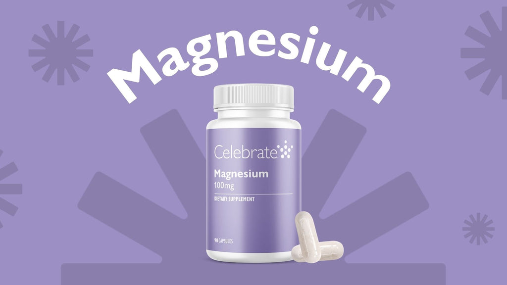 A video describing Celebrate Vitamins Magnesium 100mg capsules