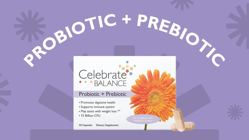 A video describing Celebrate Vitamins Probiotic plus Prebiotic capsules