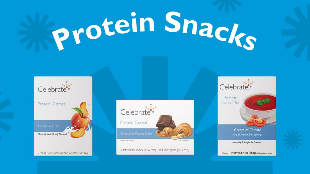 A video describing Celebrate Vitamins Protein Snacks