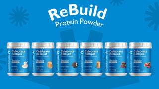 Video Describing Celebrate Vitamins Rebuild Protein plus probiotic shakes