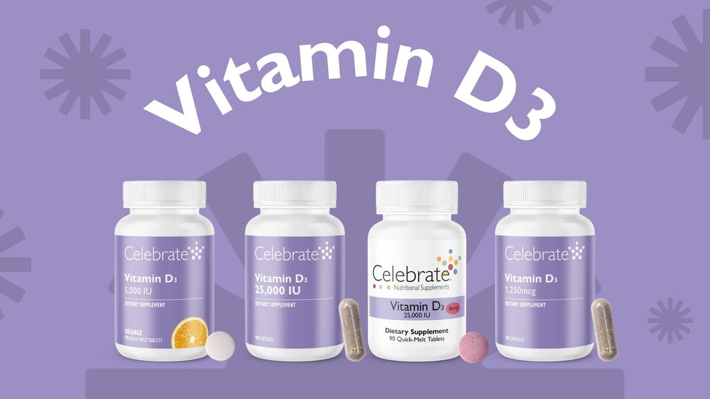 A video describing Celebrate Vitamins Vitamin D3 product line