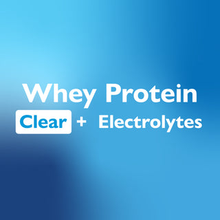 Whey protein clear plus electolytes video showing new product