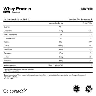 Celebrate® Whey Protein Shake