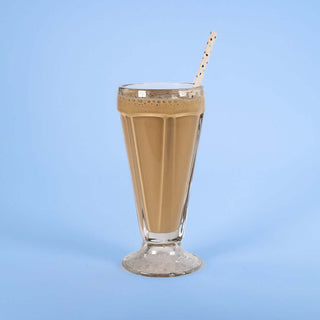 Picture of Caramel Latte meal replacement Shake in a glass