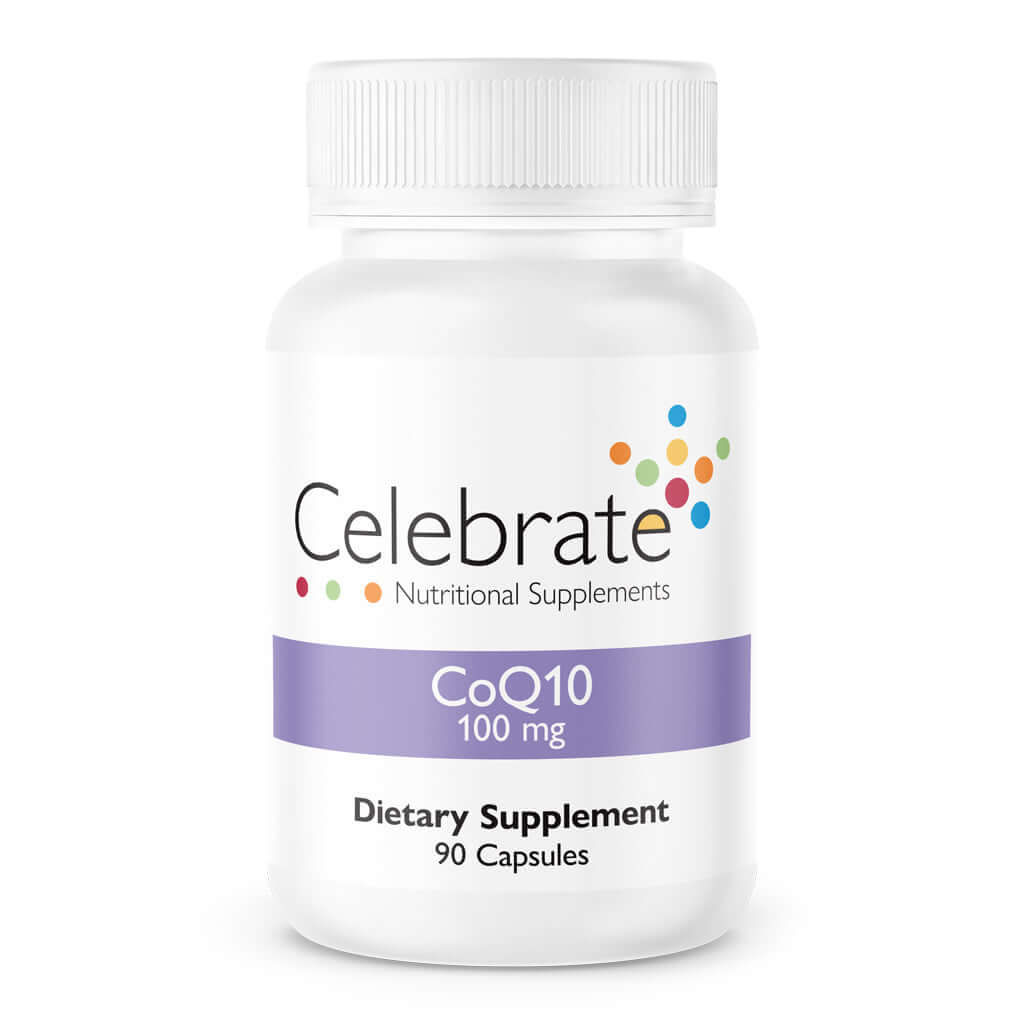 CoQ10 (Coenzyme Q10) Capsules - 100mg - 90 - Celebrate