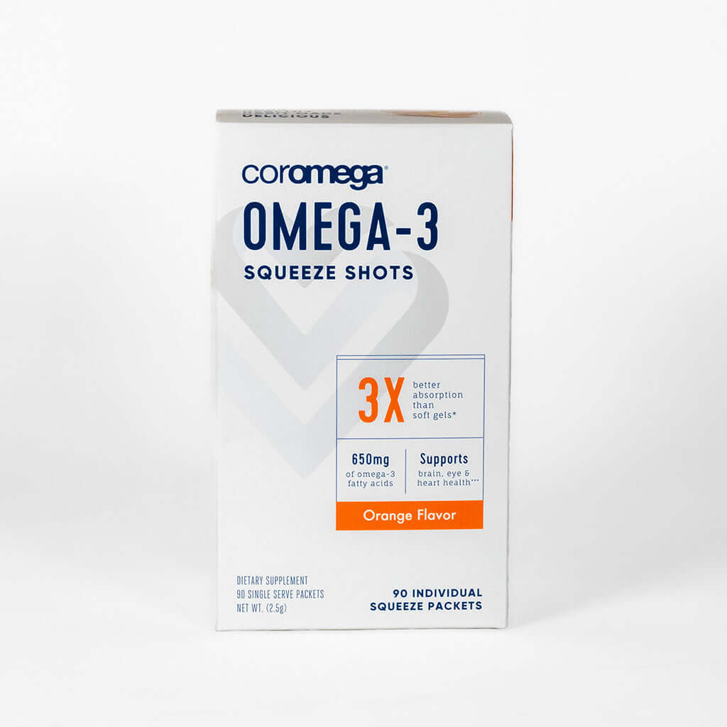 Picture of Coromega Omega 3 in orange